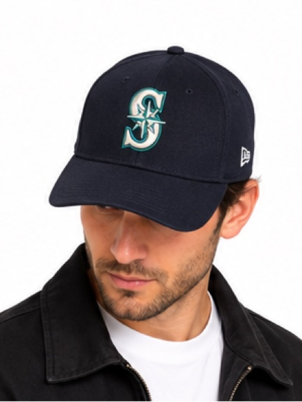 Vintage Seattle Mariners New Era 59FIFTY Fitted Hat 6 5/8 Made USA MLB